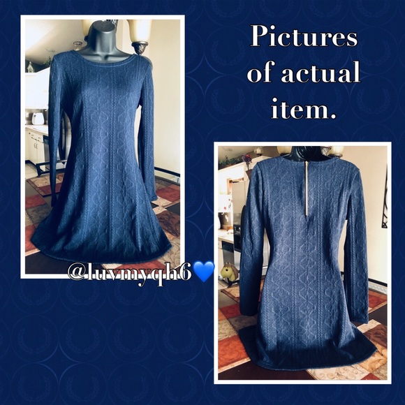 Knitted Silhouette Style A-Line Dress 🎉2X HP🎉 - Picture 2 of 5
